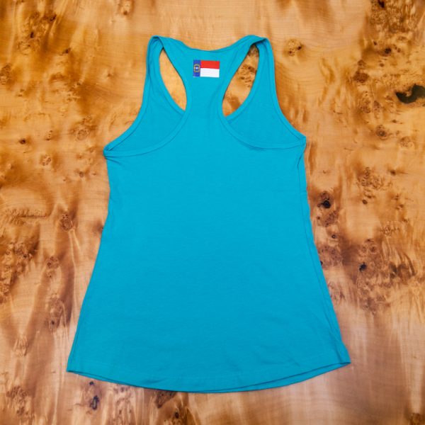 Circle Fish Cotton Racerback Tank (Ladies) - Image 5