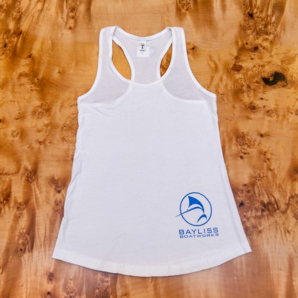 Circle Fish Cotton Racerback Tank (Ladies) - Image 6