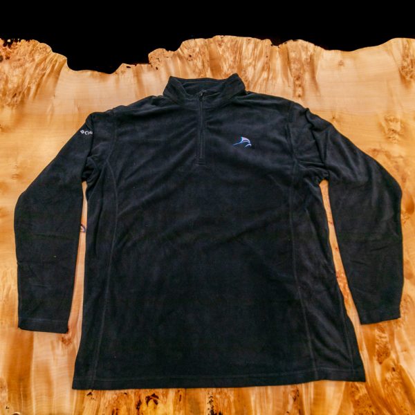 Circle Fish Columbia Embroidered Fleece Pullover