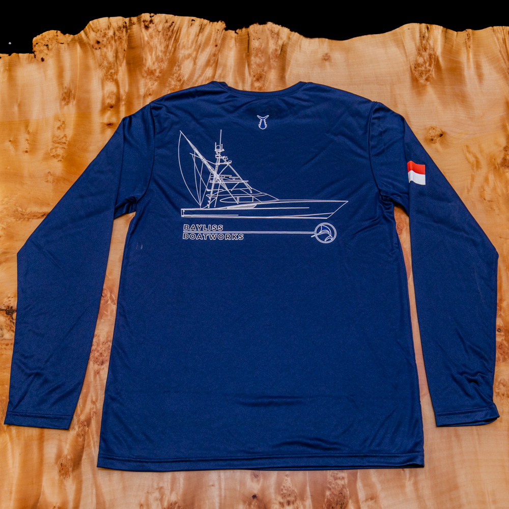 Hull Lines Tunaskin Long Sleeve Shirt - Bayliss Boatworks