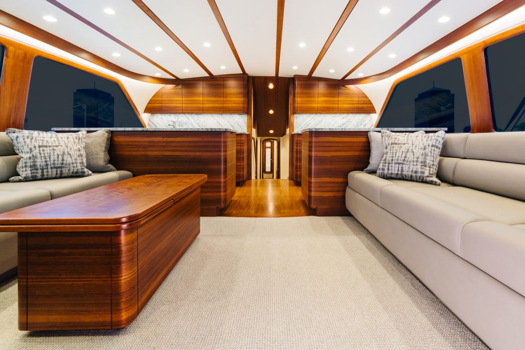 custom yacht interior design