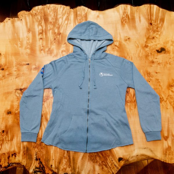 Hull Lines Ladies Zip Hoodie - Image 3