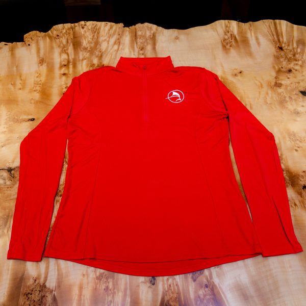 Hull Lines Performance Long Sleeve 1/4 Zip Pullover - Image 3