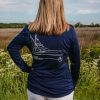 Hull Lines Performance Long Sleeve 1/4 Zip Pullover - Image 5