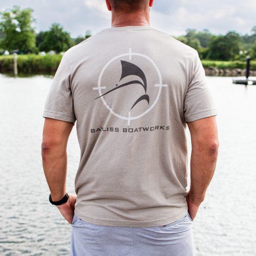 Bayliss Scope Fish Lightweight Cotton Short Sleeve T-Shirt