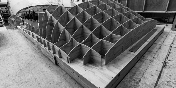 Bridge jigs in place