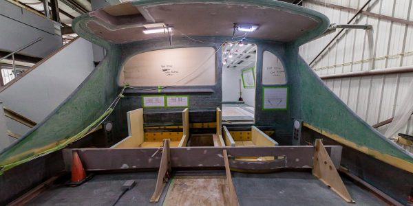 Mezzanine buildout continues