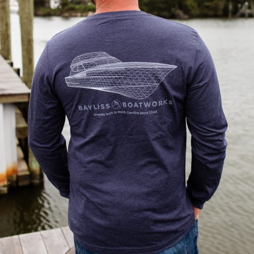 Bayliss Hull Contour Lightweight Cotton Long Sleeve T-Shirt