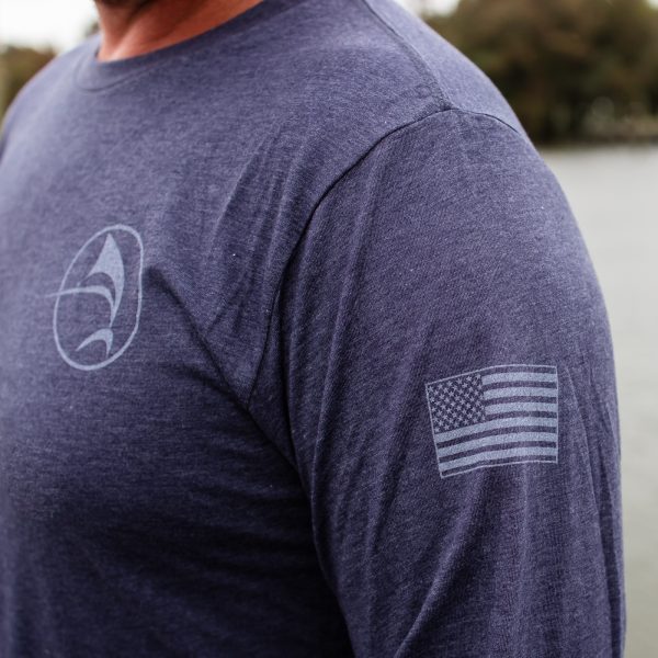 Bayliss Hull Contour Lightweight Cotton Long Sleeve T-Shirt - Image 3