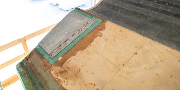 Trim tab dry-fit