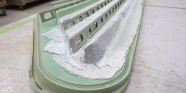 Engine vents being laminated