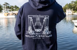 Bayliss Yard Hoodie - Navy
